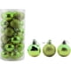 thumbnail image 1 of 24 bolas de Navidad pequeñas de 1,57 pulgadas, adornos navideños inastillables, bolas de árbol para decoración de fiestas, bodas, adornos de árboles, ganchos incluidos (naranja, 4 cm/1,57 pulgadas) Xemadio WMPH-1110-4, 1 of 4