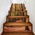 thumbnail image 4 of UK 6 uds paisaje impermeable azulejo piso escalera pegatinas decoración de cocina Mural calcomanía, 4 of 5