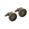 thumbnail image 3 of 10 Piezas de Gemelos de Latón Yuyangstore Gemelos en 16 Mm Bandejas de Ajuste en Gemelos Franceses Base de Bisel, 3 of 8