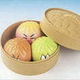 thumbnail image 4 of EGNMCR Stress Relief Toy;Puzzle Stress Relief Toy;Fidget Toy Decompression Bun Toy Imitation Of True And False Tool Small Silicone Stress Relieving Release Hand Pinching Stress Ball, 4 of 6