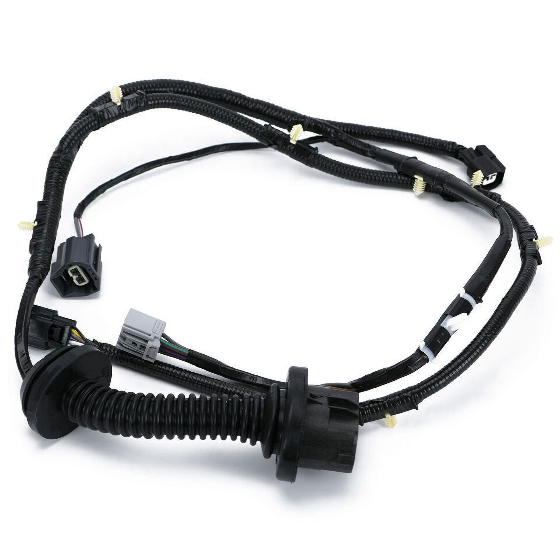 RH Rear CREW Cab Door Wiring Harness Jumper w/ Power For 2009-2014 Ford F150