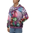 thumbnail image 2 of Lsque inside out 2 for Mens Full-zip Hoodie, Zip-up Pullover Hooded Sweatshirt, Kangaroo Pocket Hoodie Ideal for Daily Wear, Travel, and Home-Medium, 2 of 8