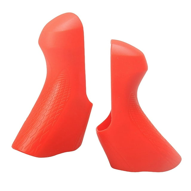 Cubierta De La Manija Del Freno Mangas De La Manija Campana De La Palanca Del Freno Para Mountain Road Bike Red Sunnimix Soporte de silicona para bicicleta