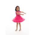 thumbnail image 5 of Barbie Toddler Girl Tiered Tutu Dress with Chenille Patch, Sizes 12M-5T, 5 of 11