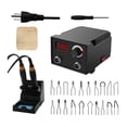 thumbnail image 2 of Máquina de pirograbado Herramienta de soldadura de hierro Juego de herramientas de quemador de artesanía profesional de pirograbado multifunción perfecl Máquina de pirograbado, 2 of 8