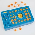 thumbnail image 3 of Bits & Pieces TimeShock Retro Wind-Up Puzzle Game with Timer & Pop-Up Tray, 3 of 5