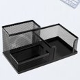 thumbnail image 2 of Office Desktop Organizer Large - Mesh Desk Organizer Stationery Storage Basket, 2 of 10
