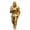 golden, variant on Medieval Knight Bookshelf Decor Statue Gothic Library Figurine Unique Desktop Ornament Vintage Home Office Shelf Display Decor for Book Lovers