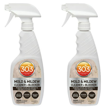 303 Products Mold + Mildew Blocker Cleaner for Vinyl and Leather, 16 Oz (2