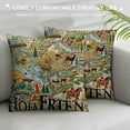 thumbnail image 3 of Oregon Embroidered Decorative Throw Pillow, 3 of 5