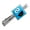 Silver, variant on Sesame Street Cookie Monster Face Square Tie Bar Clip Clasp Tack- Silver or Gold