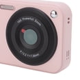 thumbnail image 3 of Yajisi 48MP 1080P UHD Digital Camera, 16X Digital Zoom Auto Focus Anti-Shake Vlog Camera for Students, Includes 32GB Card, 2.4 in / 6.1 cm Display, Portable Travel Point and Shoot Camera (Pink), 3 of 5