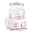 Whitening Strips, Natural Mint Tooth Powder Tooth Cleaning Powder