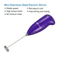 thumbnail image 3 of Uxcell Mini Electric Tumbler Stirrer, Handheld Mixer Battery Operated Stirring Purple 1pcs, 3 of 6