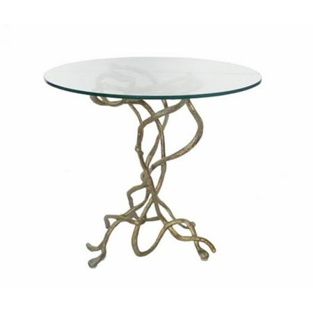 Eastern Legends 620059s Accents Aluminum Side Table With Gl Top Small 18 5 X 12 6 14 57 Inch Eastern Legends 620059s Accents Aluminum Side Table With Gl Top Small 18 5 X 12 6 14 57 Inch