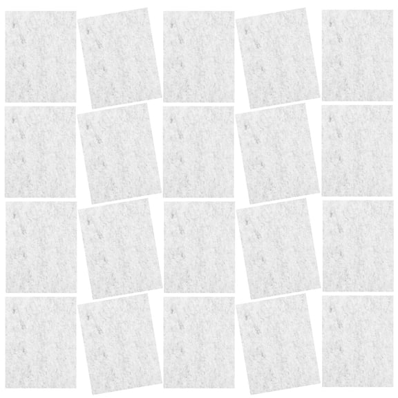 POPETPOP Universal Fit Grey Felt Car Floor Mats Non-Slip and All-Weather Protection 20Pcs