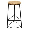 thumbnail image 1 of Plutus Brands PBTH94312 Metal Wood & Plant Stand, Brown, 1 of 1