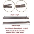 thumbnail image 4 of LAICAIW 30PCS Invisible Nylon Coil Zipper,Clothing Zipper,DIY Sewing Tools for Craft Special(12inch,White), 4 of 7