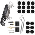 thumbnail image 3 of Kit de reparación de neumáticos de bicicleta, bolsa portátil, palanca de neumáticos, bolsa de herramientas multifunción 16 en 1, 3 of 14