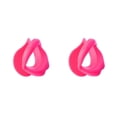 thumbnail image 1 of sweethay Masaje de labios Ejercitador delgado Entrenador de labios flexible Antiarrugas Estiramiento facial Tensor Belleza Cuidado Estiramiento Rosado 2Conjunto, 1 of 6