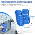 thumbnail image 4 of YOUSHARES Insulin Cooler Travel Case, GLP-1 Medicine Cooling Bag for Zepbound Pen, Refrigerated Diabetes Supplies Organizer with 2 TSA Approved Ice Pack(Black), 4 of 8