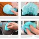 thumbnail image 2 of Limpiador de suciedad de polvo de ventilación Soledad Pegamento del coche gel de goma Azul, 2 of 9