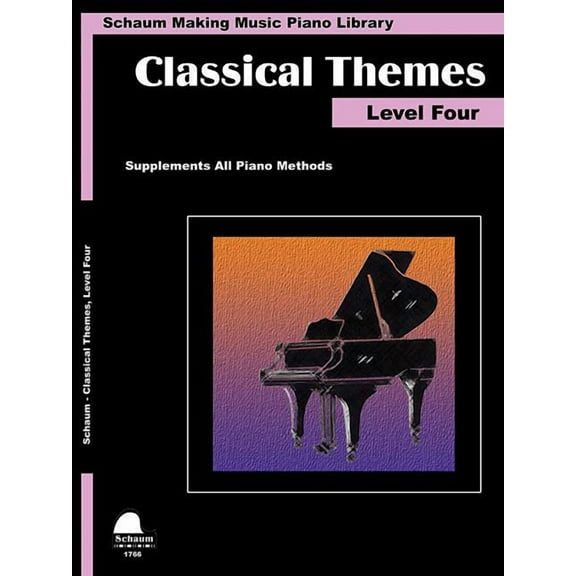 Classical Themes Level 4 : Schaum Making Music Piano Library (Paperback)