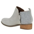 thumbnail image 6 of TOMS Women's Deia Side-Zipper Suede Booties, 6 of 7