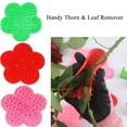 thumbnail image 3 of BE-TOOL 1/4 Pcs Rose Thorn and Leaf Remover Plastic Remove Thorns Clearly Hand Stripping Tool Flower Shape, 3 of 8