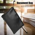 thumbnail image 3 of Fireproof Document Bags,Document Bag Briefcase FireResistant Waterproof Passport Money Laptop Keeping for Home Use(27 * 16CM), 3 of 8