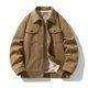 thumbnail image 2 of Ceisia Men's Outdoor Sports Jacket Long Sleeve Winter Regular Fit with Button Gift, 2 of 4