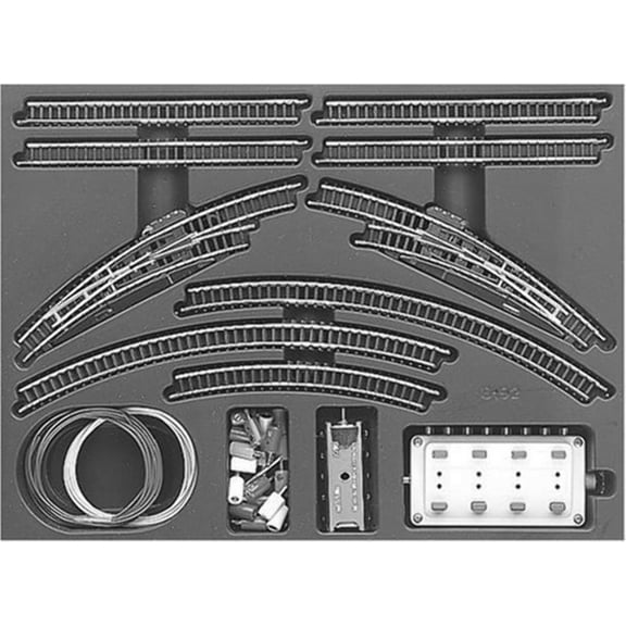 Marklin 8192 Z Scale T1 Extension Set w/ Electric Turnouts scale