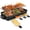 Black-4 trays, variant on 1800W Indoor Smokeless Electric Griddle, Detachable Cooking Unit with Non-Stick Grill Mesh & Frying Pan Insert