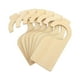 thumbnail image 1 of Juego de 7 divisores de estante de ropa en blanco, separador de tamaño de ropa, divisores de estante de armario de madera para habitación de bebé, 1 of 7