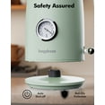 thumbnail image 4 of LONGDEEM Portable Electric Tea Kettle, 1L Stainless Steel Mini Water Boiler, Fast Boil with Auto Shut-Off and Cool Touch Exterior, Green, 4 of 9