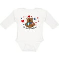 thumbnail image 3 of Inktastic 2 Homes 1 Heart Guatemala Boys or Girls Long Sleeve Baby Bodysuit, 3 of 5
