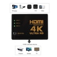 thumbnail image 3 of 4K HDMI-Compatible Switch 3 in 1 Out HDMI Switcher Selector Splitter with Hub IR Remote Controller, 3 of 7