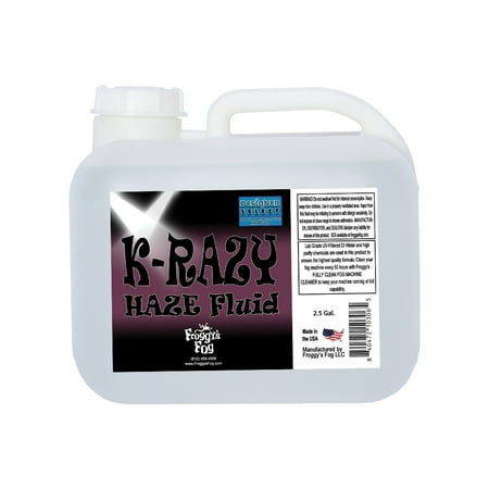 Krazy Haze - Professional Water Based Haze Juice - For Martin K-1 Hazers - 2.5 Gallon