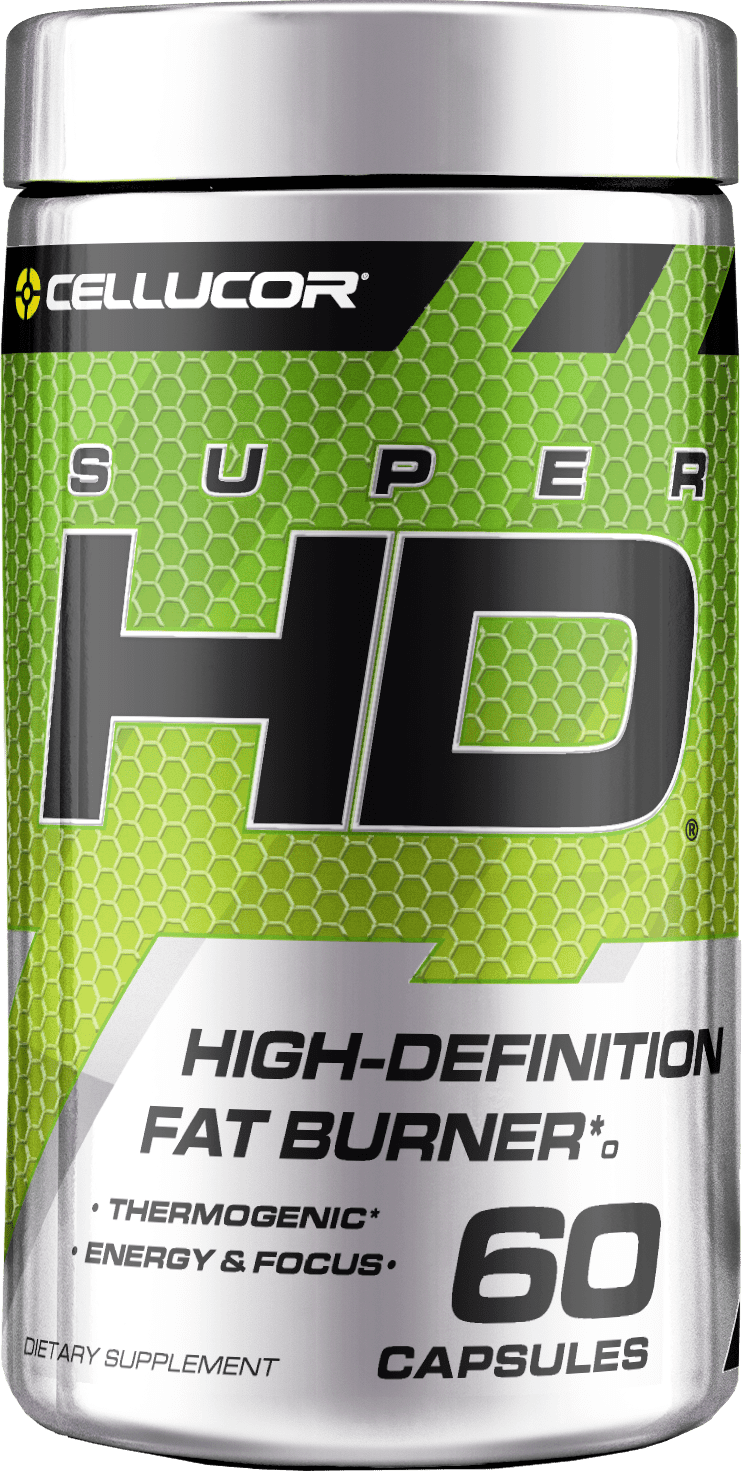 Cellucor Super HD Fat Burner + Weight Loss + Capsimax Thermogenic + 60