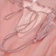 thumbnail image 3 of sólido para mujer bohemia con hombros descubiertos y cordones de manga larga con cuello en V Túnica Mini de playa M-2XL Rosado BLESIY Vestido de gasa de Boho, 3 of 8