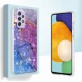 thumbnail image 1 of for Galaxy A73 5G Case, Samsung A73 5G Case, Cute Clear Slim Shockproof Pattern Soft Flexible TPU + IMD Marble Rubber Back Phone Protective Cover Cases for Samsung Galaxy A73 5G, Purple&Blue Marble, 1 of 5