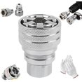 thumbnail image 1 of Unassumins Multi-function Universal Socket Wrench Tool - Universal Maintenance Tool, 10-19mm Universal Adjustable Socket Wrench, for 3/8" Drive Ratchet Torque Wrench And Power Drill (1pc*A), 1 of 7
