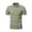GreenF0519&14, variant on Garbnen Mens Polo Shirts Short Sleeve Quarter Zip Collared V Neck Tshirts for Men Lightweight Breathable Casual Work Summer Outdoor Mens Golf Shirt Green XL