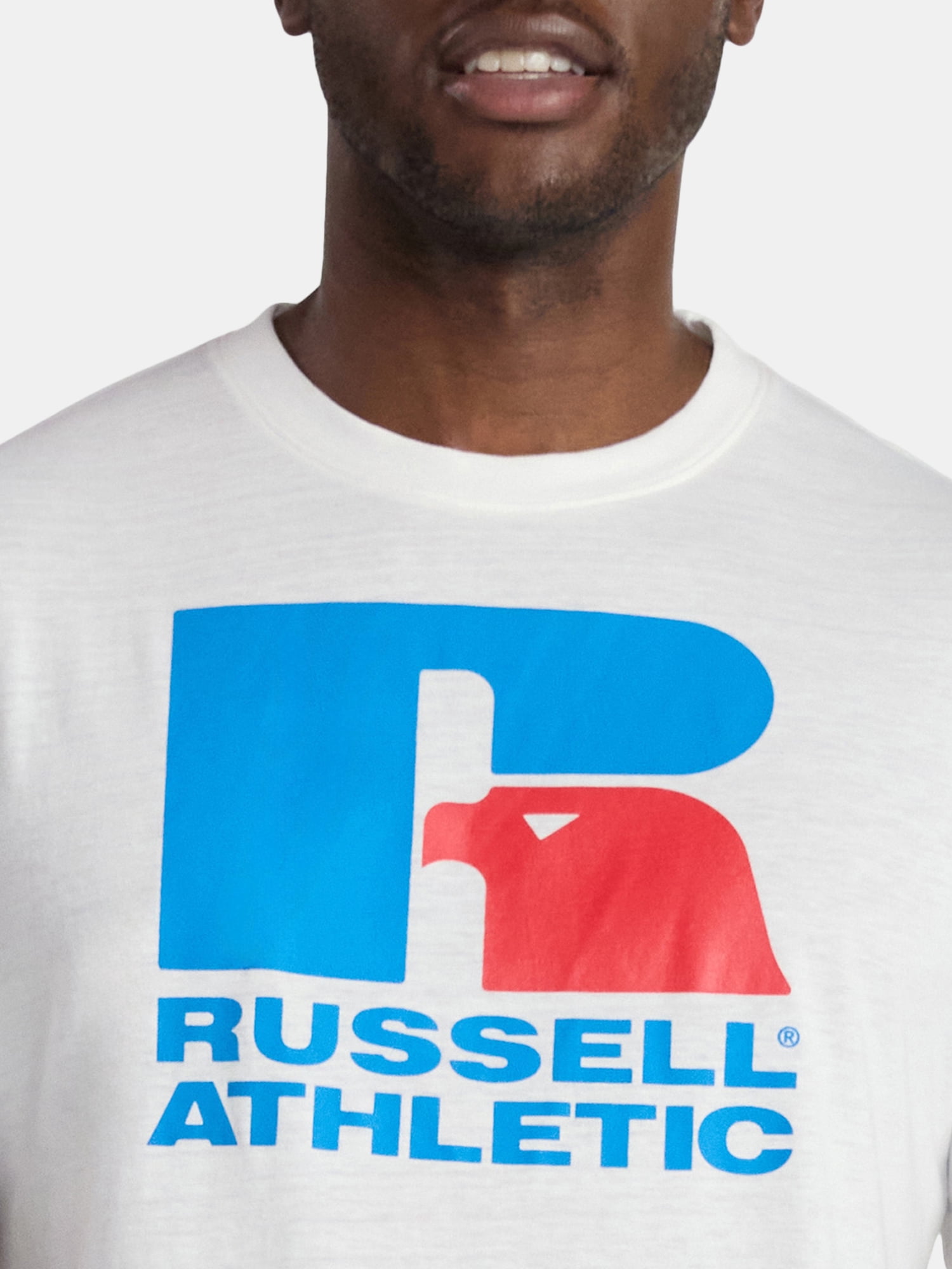 Russell Athletic Men's Logo Graphic Tee with Short Sleeves, Sizes S-2XL