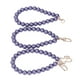 thumbnail image 3 of Hebras de cuentas de perlas de agua dulce, pulsera de perlas de 3 piezas, pulsera brillante, hebras de cuentas de perlas construidas para durar, 3 of 9