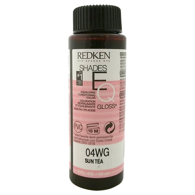 Redken Shades Eq Hair Color Gloss 04Wg - Sun Tea For Women, 2 Oz