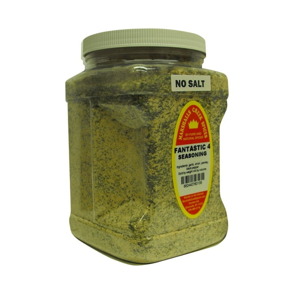 Family Size Marshalls Creek Spices Fantastic 4 No Salt Seasoning 40 Ounce