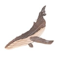 thumbnail image 1 of Ornamento Colgante de Ballenas de Madera, Exquisito Colgante de Ballena de Madera, Tema de Océano único para el Estudio para la Sala de Estar, 1 of 7