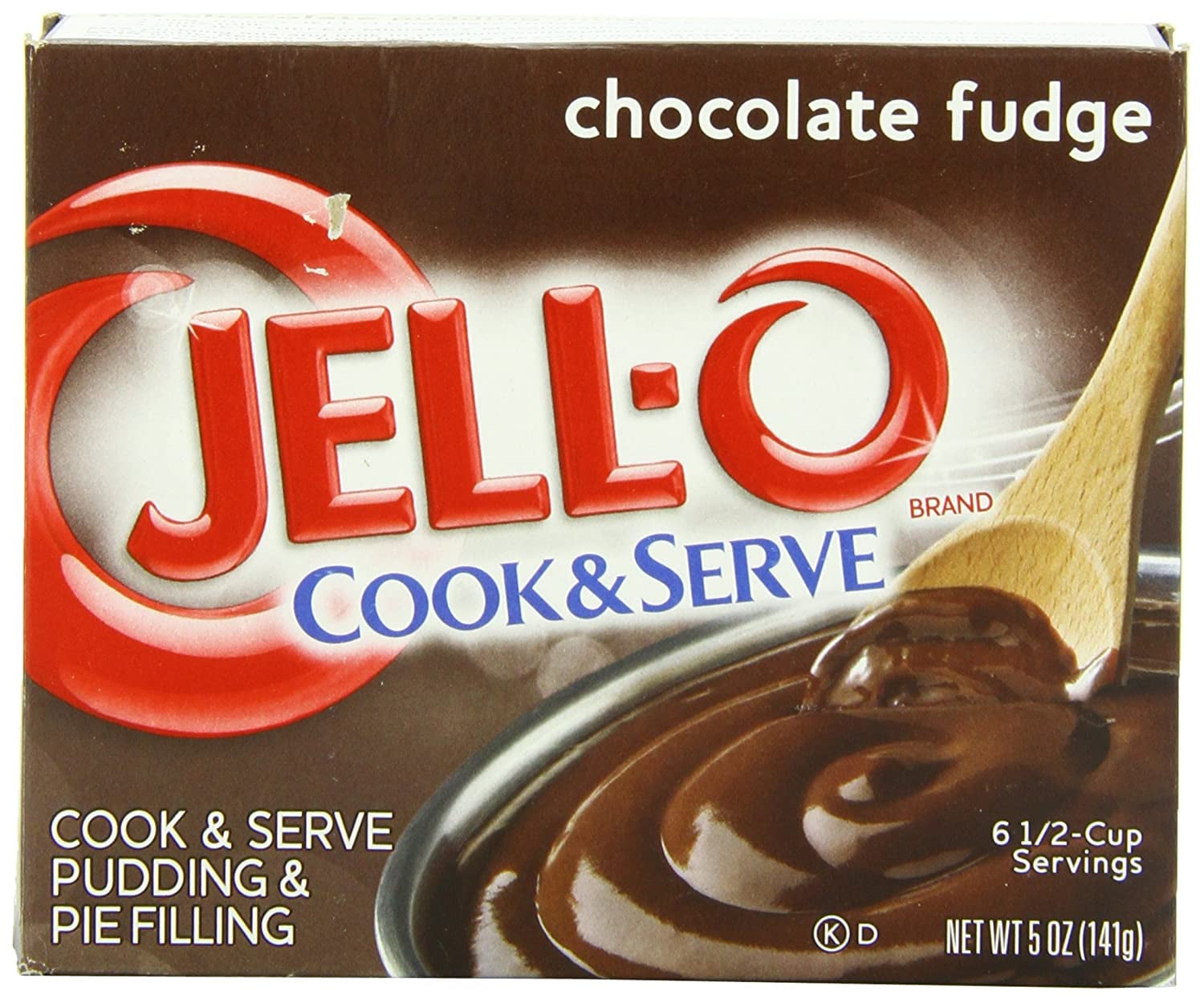 JELLO Chocolate Fudge Cook & Serve Pudding & Pie Filling Mix (5 oz