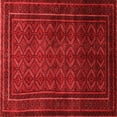 thumbnail image 1 of Ahgly Company Indoor Square Southwestern Red Country Area Rugs, 5' Square, 1 of 4